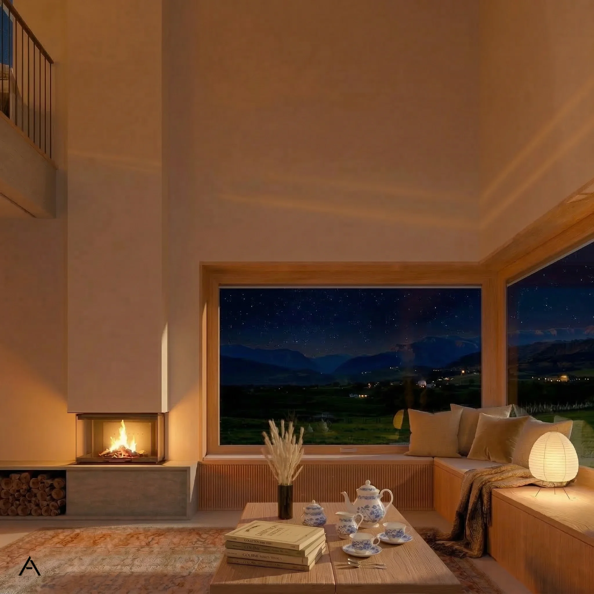 Perception of time and space - evening