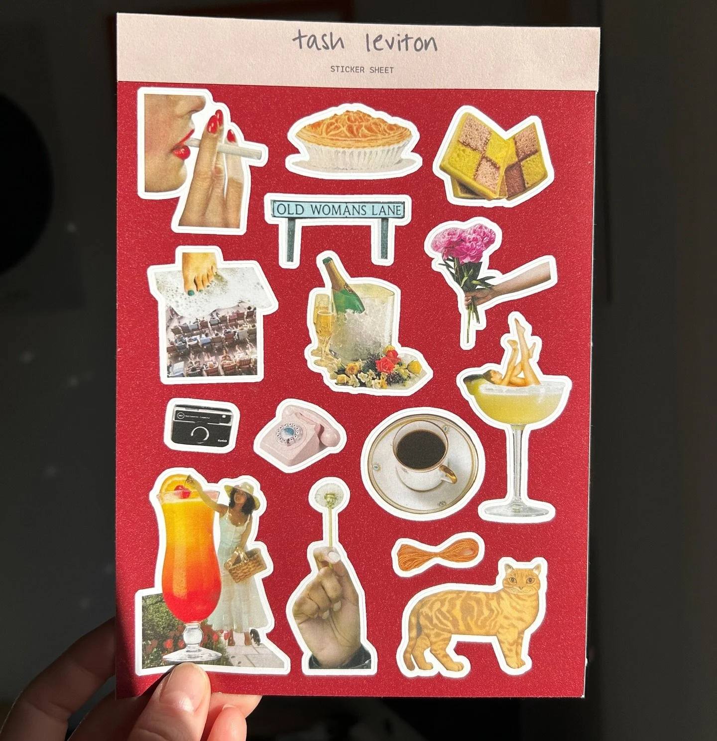 Competition time ! Who wants to win one my new sexy sticker sheets? 

These 15 stickers include a few cheeky collages made by me and collated bits I&rsquo;ve enjoyed finding. Perfect for scrapbooking, decorating or subtly sticking to strangers backs.