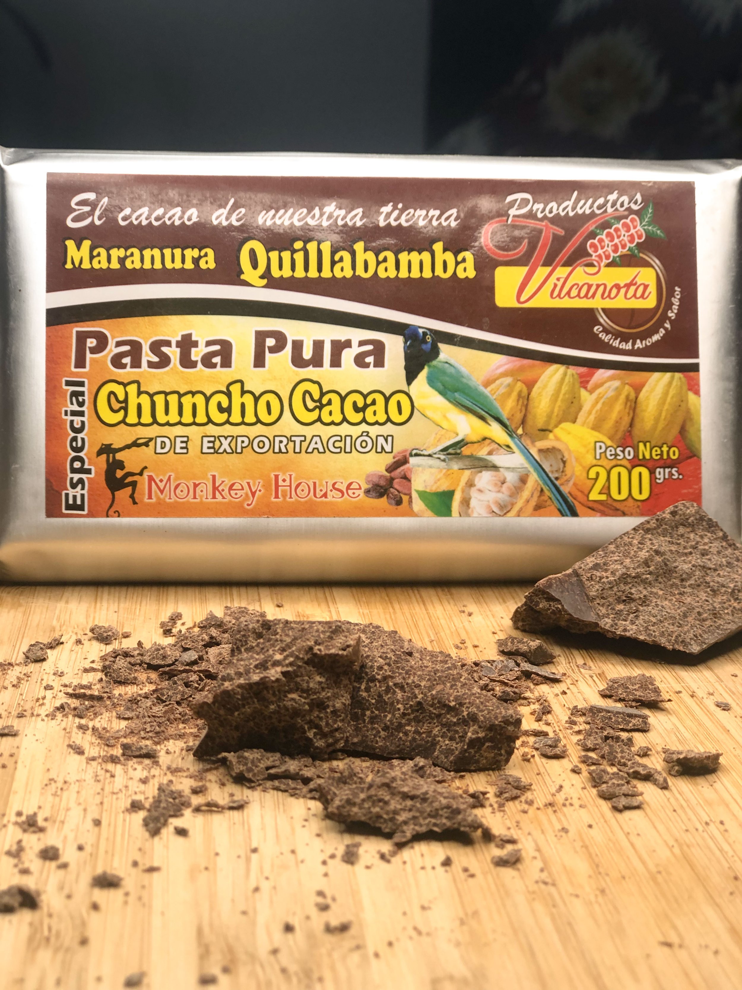 Chuncho Cacao Pasta Pura 200g