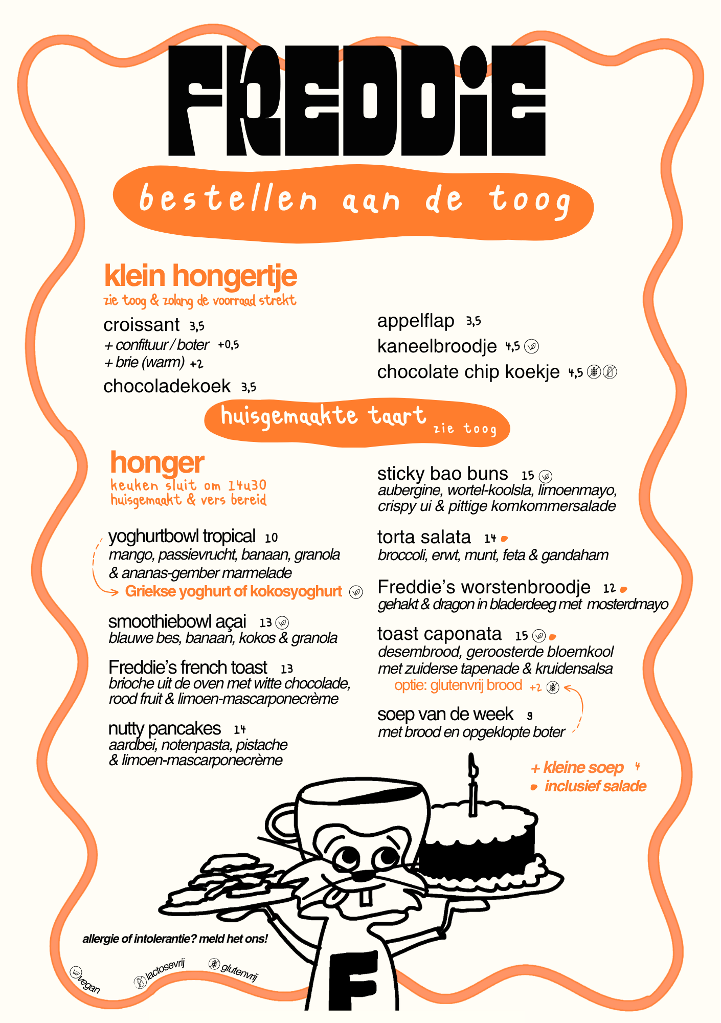 menu Freddie april 2026 eten