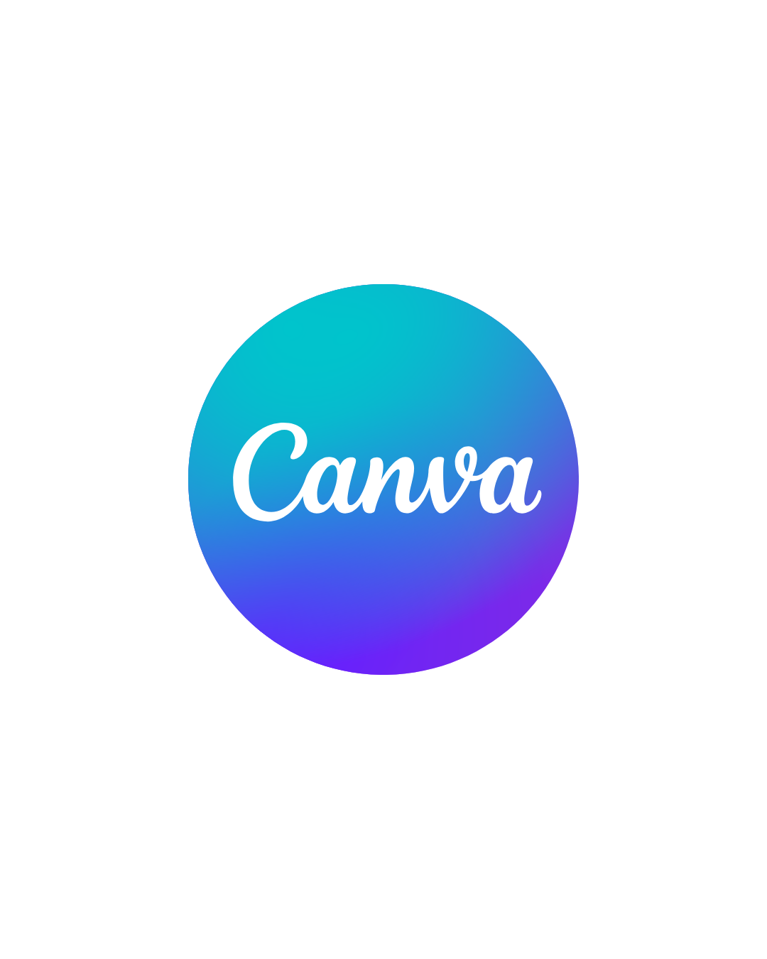 Colorful Canva logo.