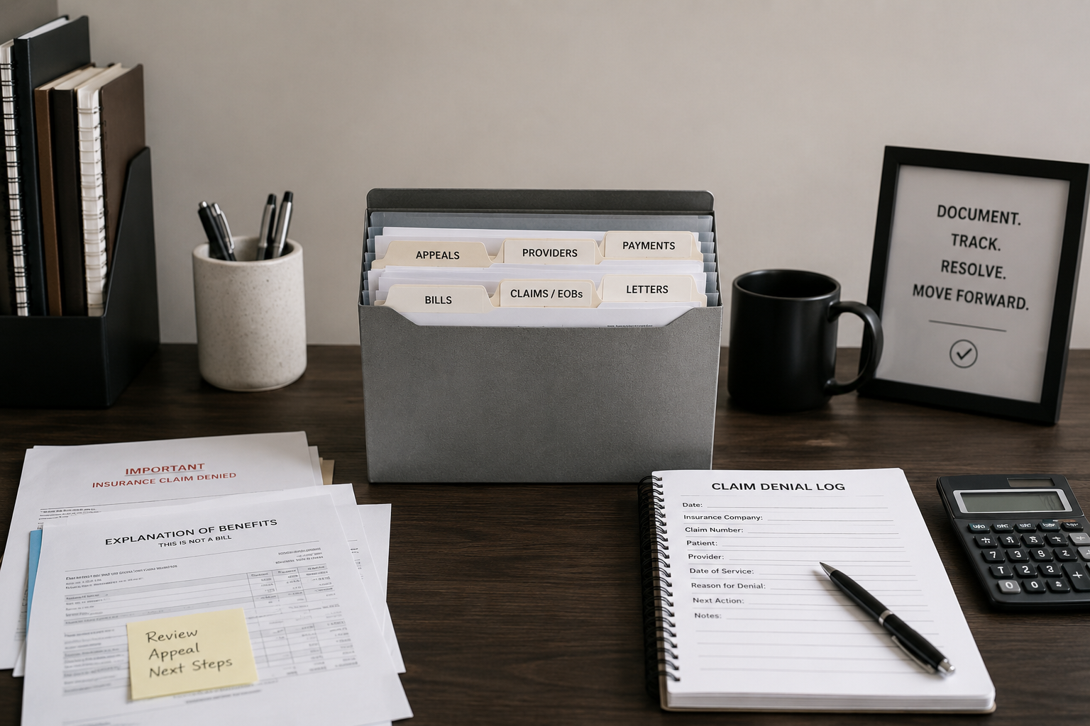 What Should I Keep Track of After Health Insurance Denies a Claim?