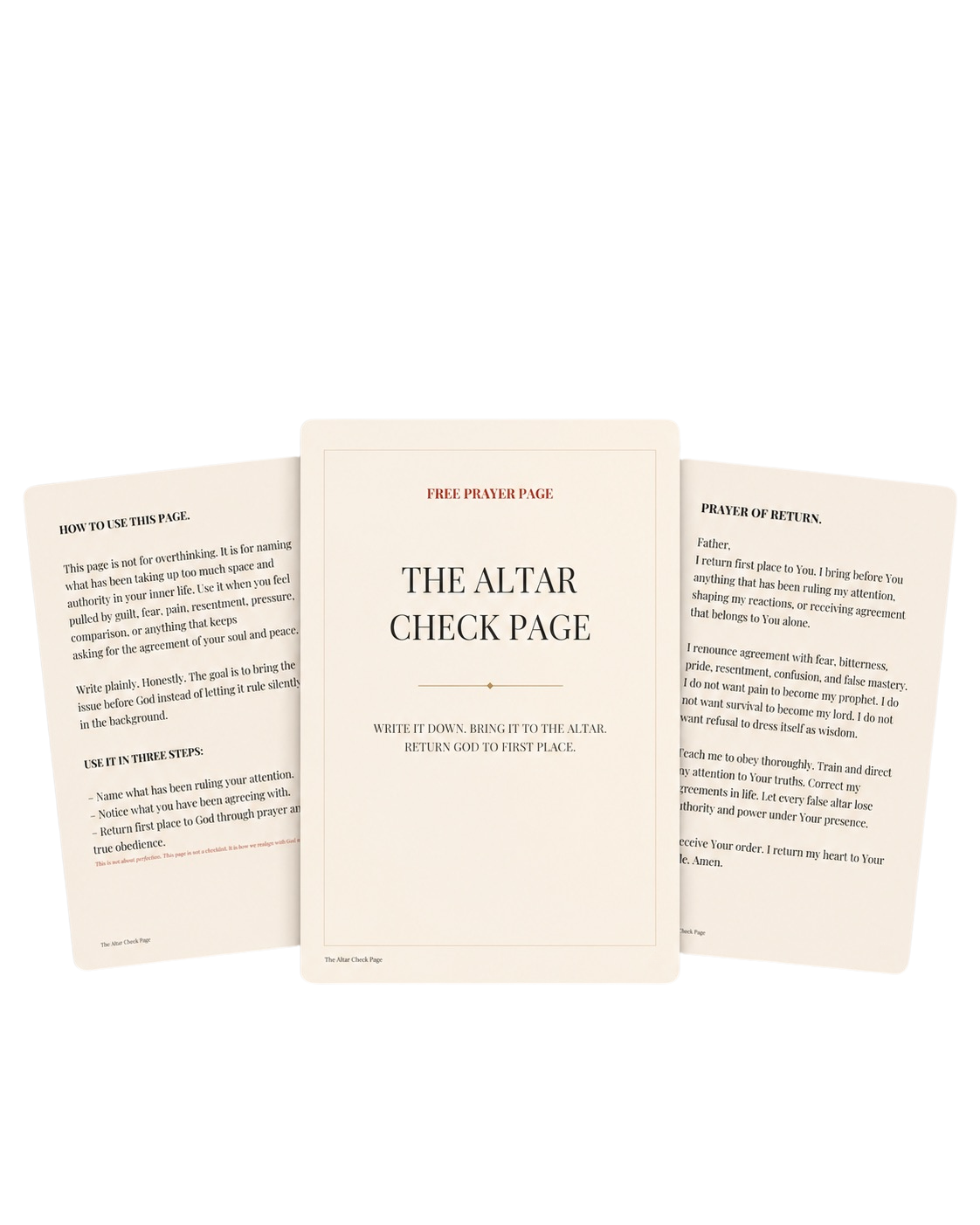 An editorial image of a free written reflection for noticing what has been ruling your agreement
