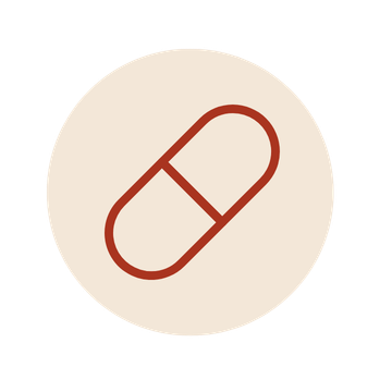 ill icon for change something and dose taken
