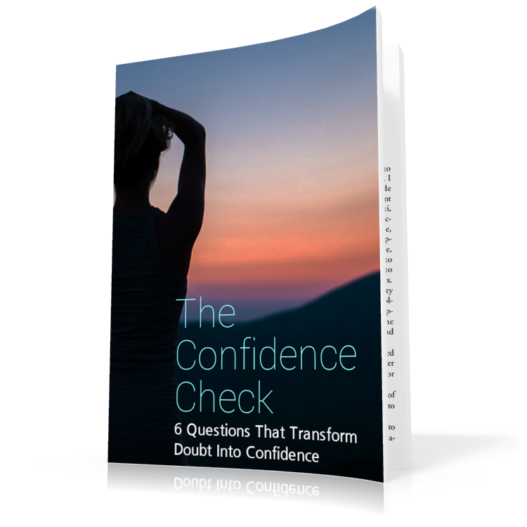 The Confidence Check ebook and workbook digital bundle