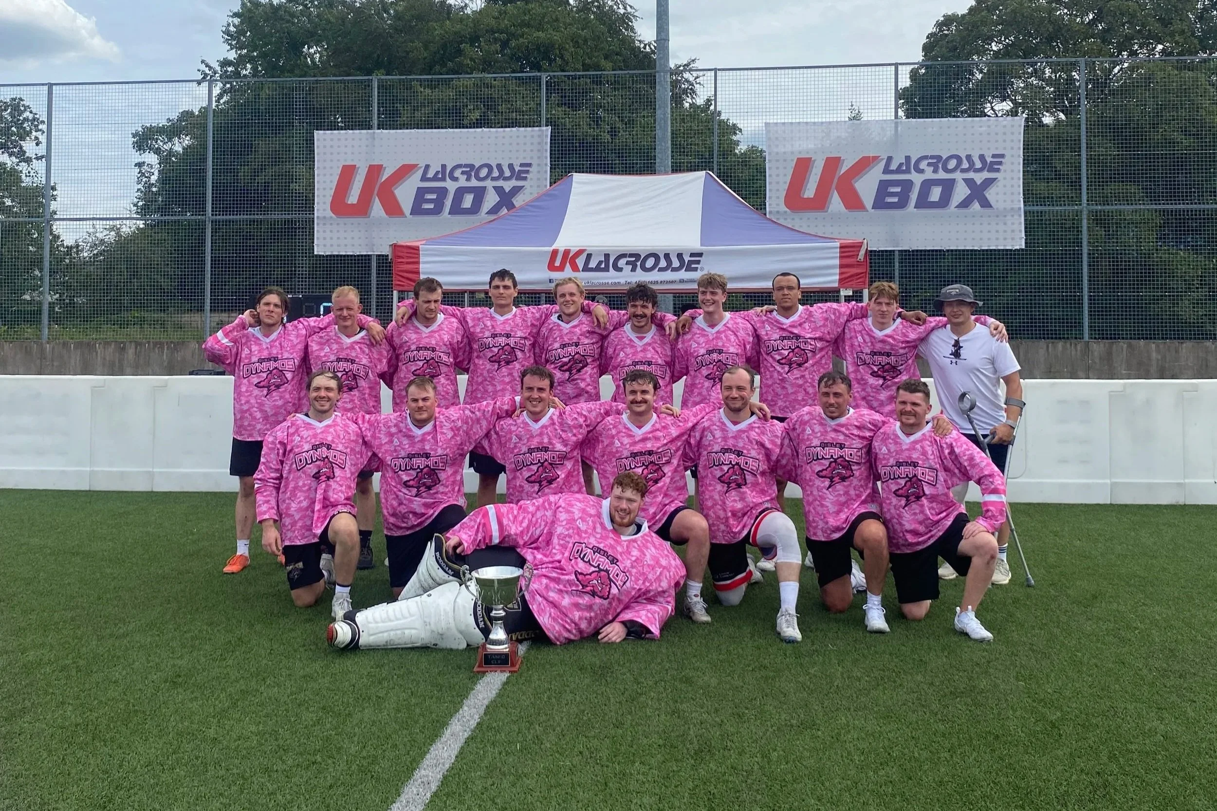 Dynamos squad photo with 2026 Tasko Cup