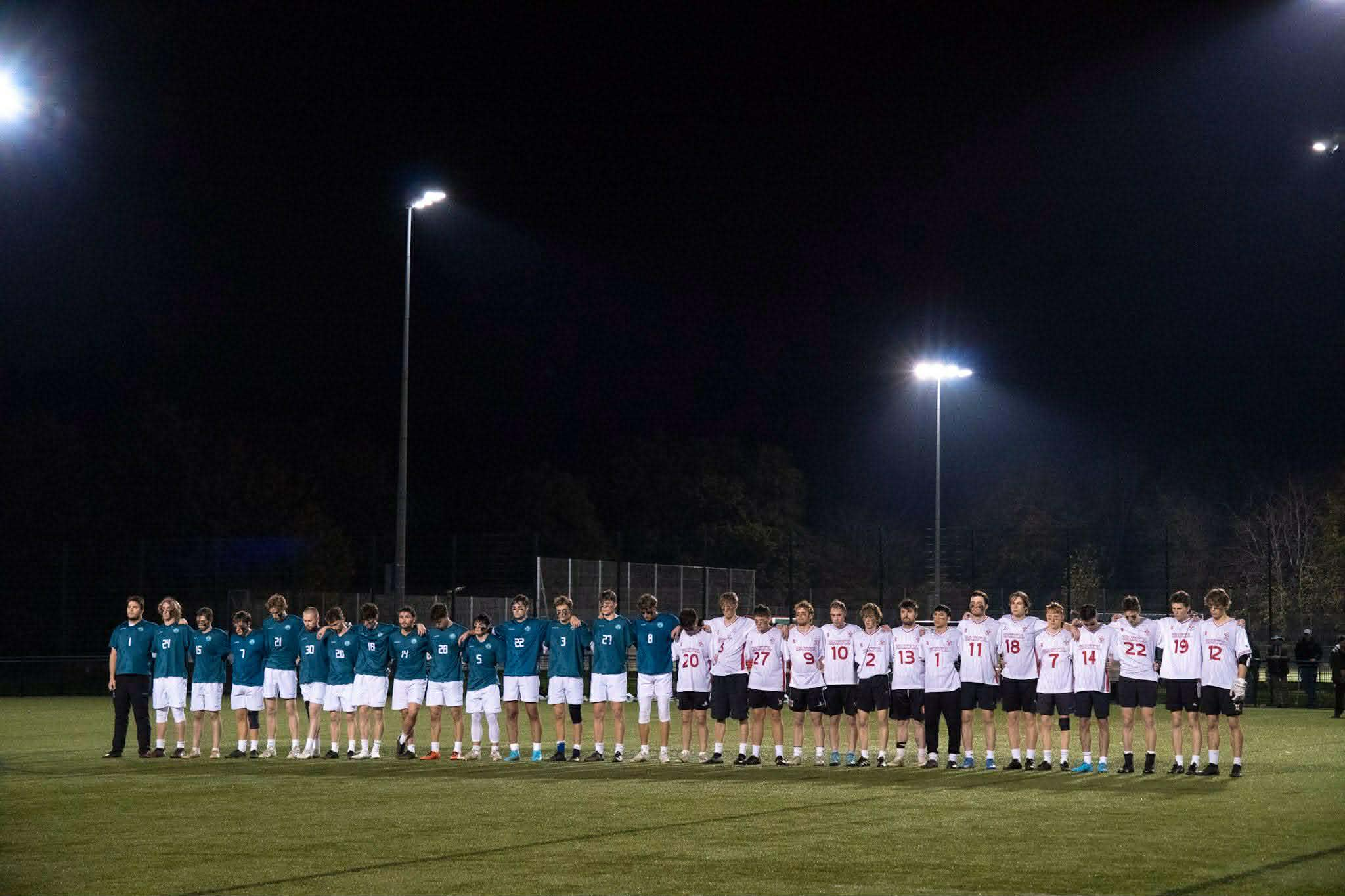 Exeter and Bristol University teams line up ahead of 2025 Charity Match