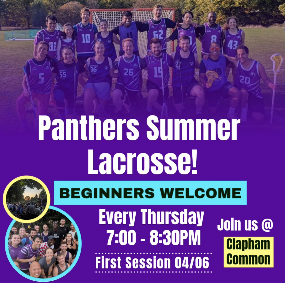 Make the most of summer with social lacrosse