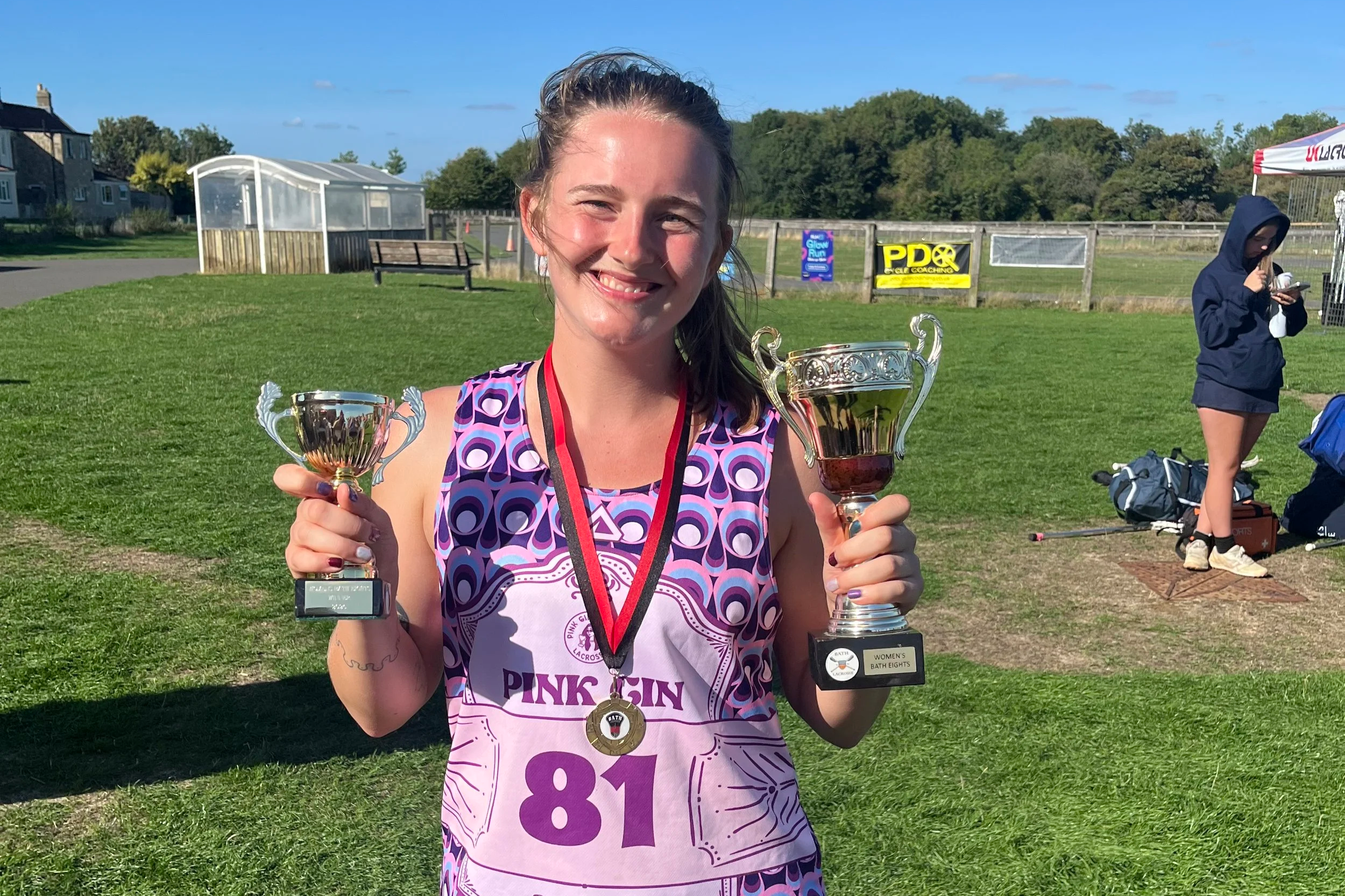Pink Gin &amp; Juice Captain with Women's Trophy