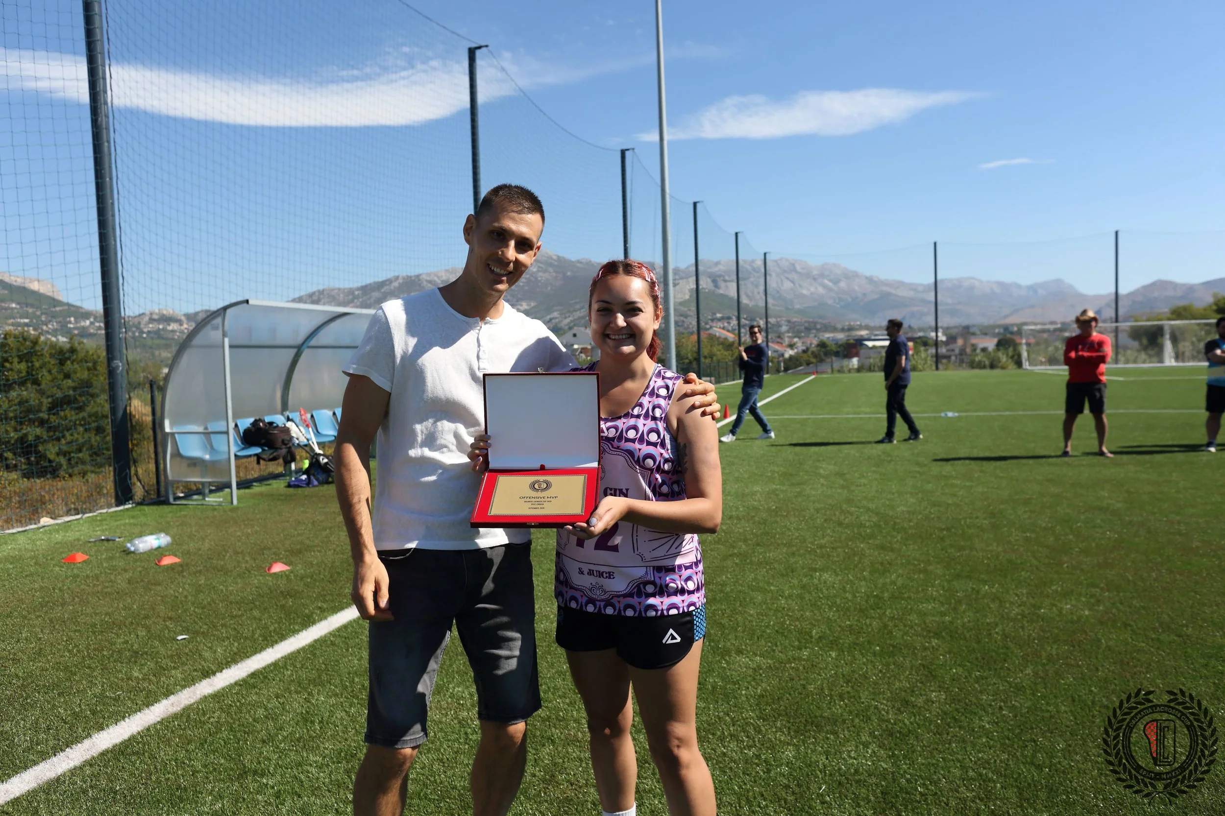 Katherine Wadge-Berrospi wins Offence MVP Award