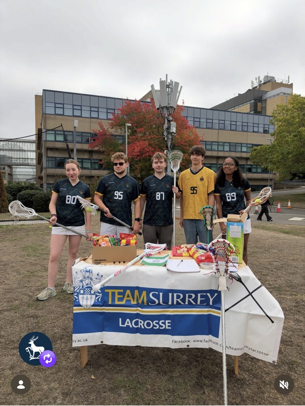 Surrey Lacrosse hits the target at Freshers’ Fair