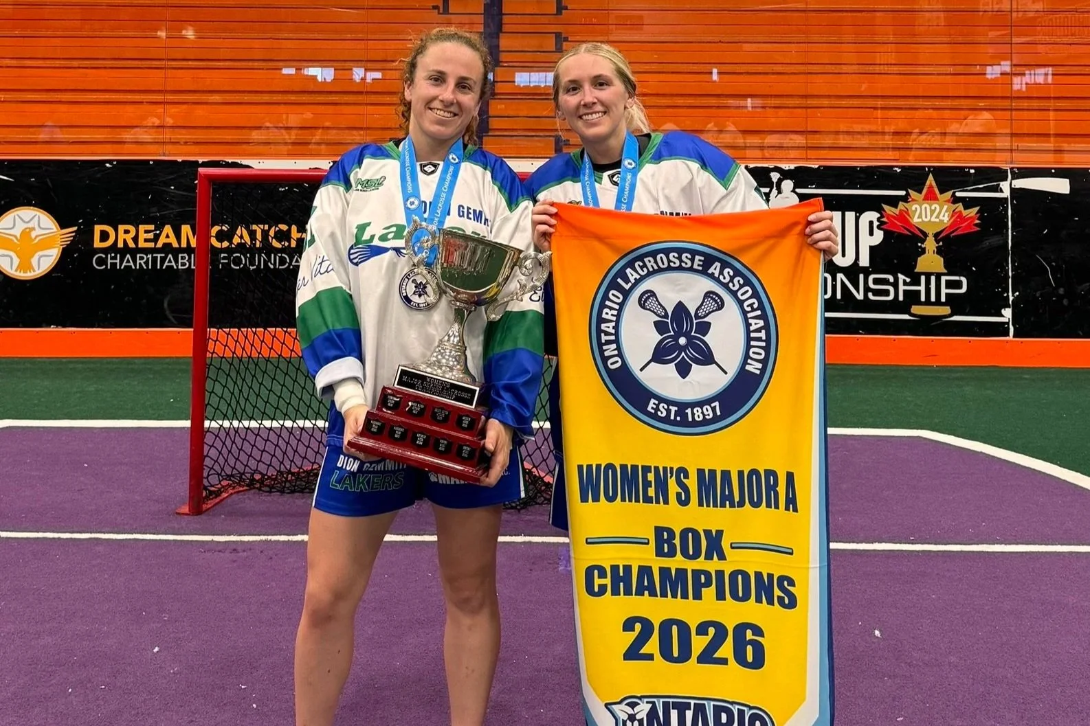 England’s Lauren Lewis helps Lakers to first WMSL Championship title