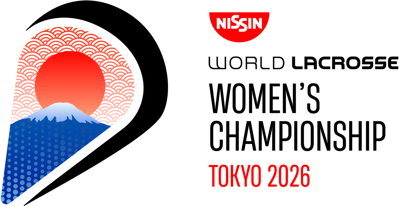 Nissin Foods 2026 World Lacrosse Women's Championship logo