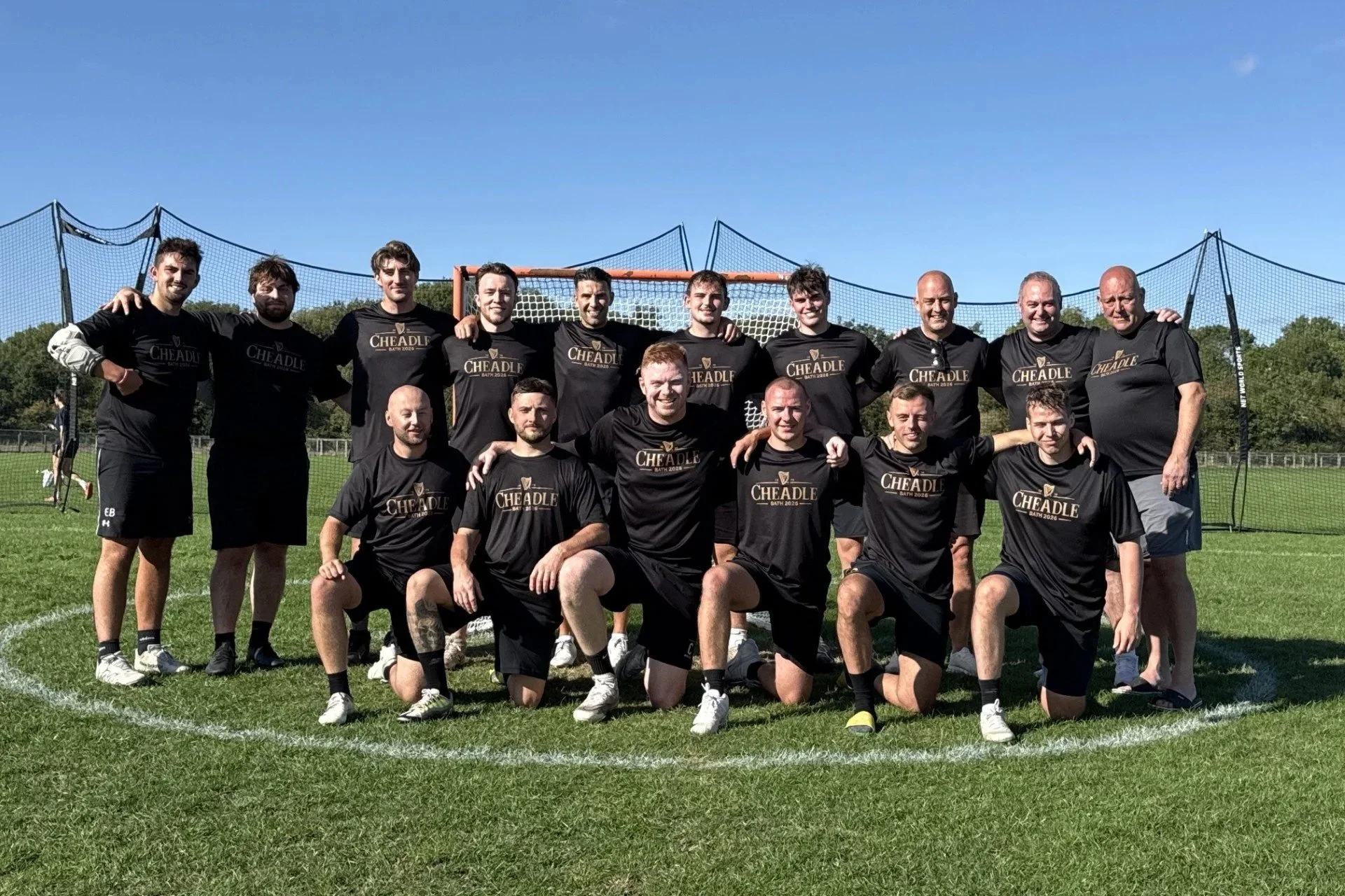 Cheadle squad photo after the 2026 Bath Eights win