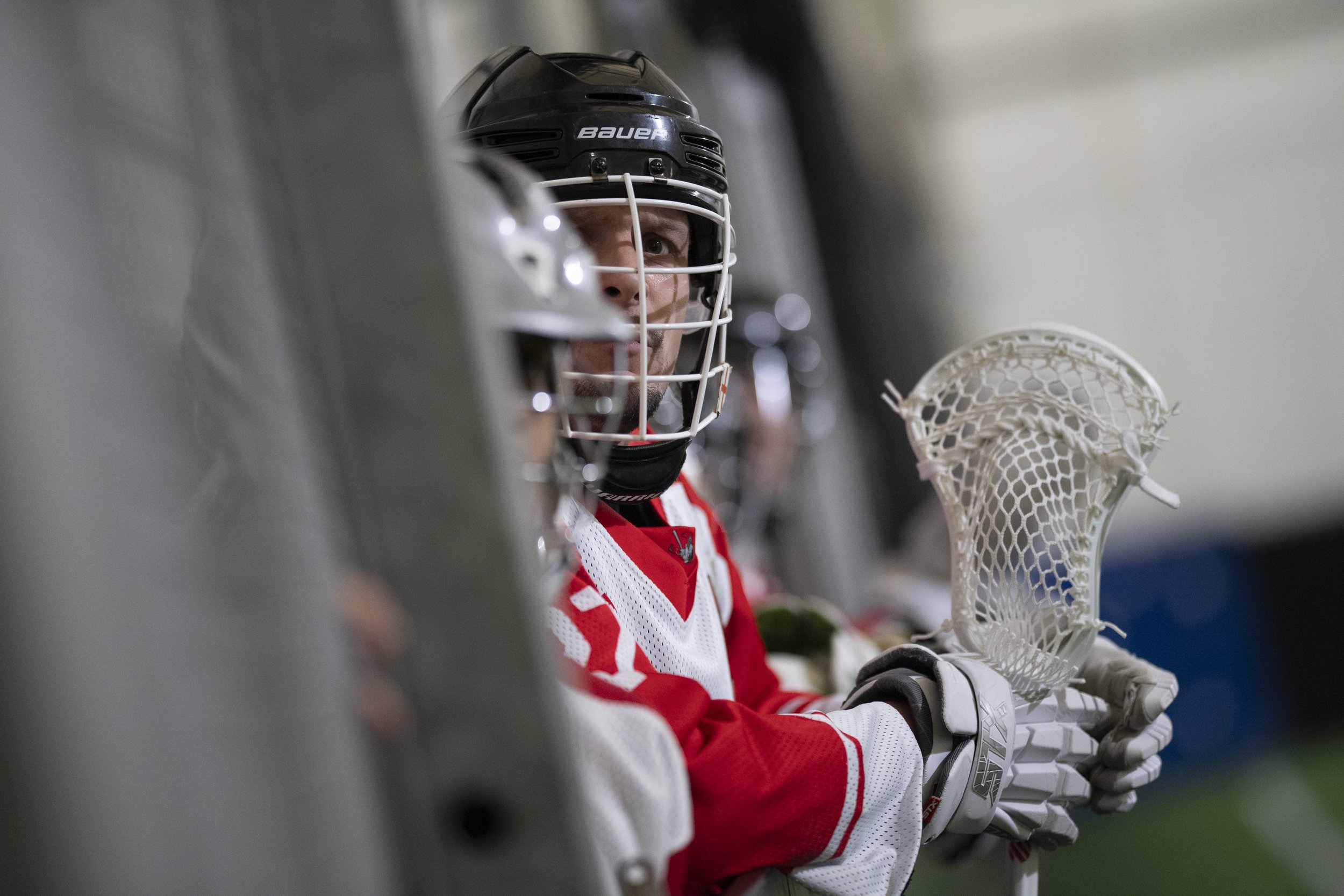 Knights player at SEMLA's Winter Box League