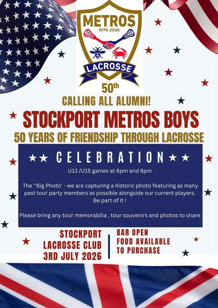 Stockport Metros Celebration poster