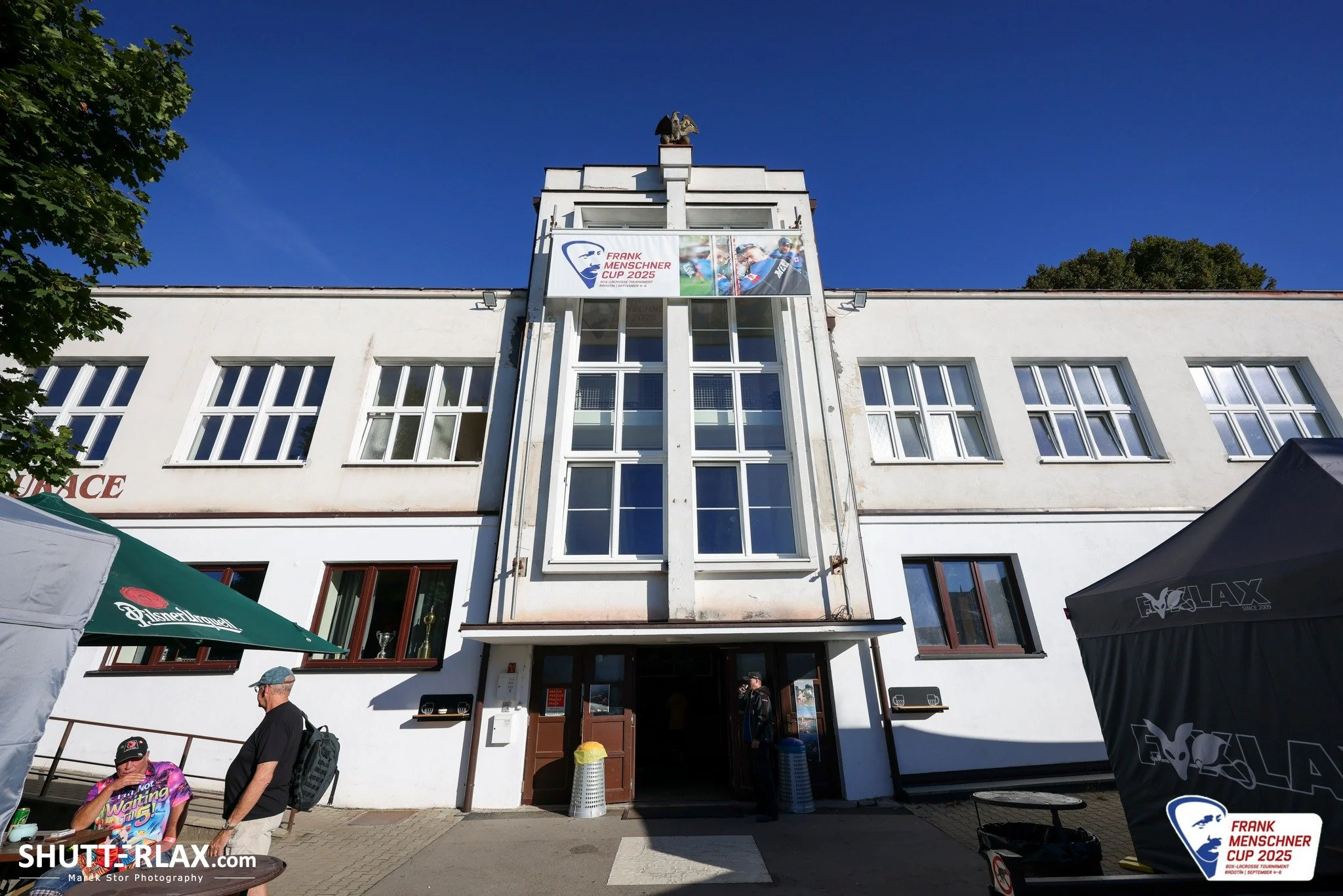 LCC Radotin's clubhouse building