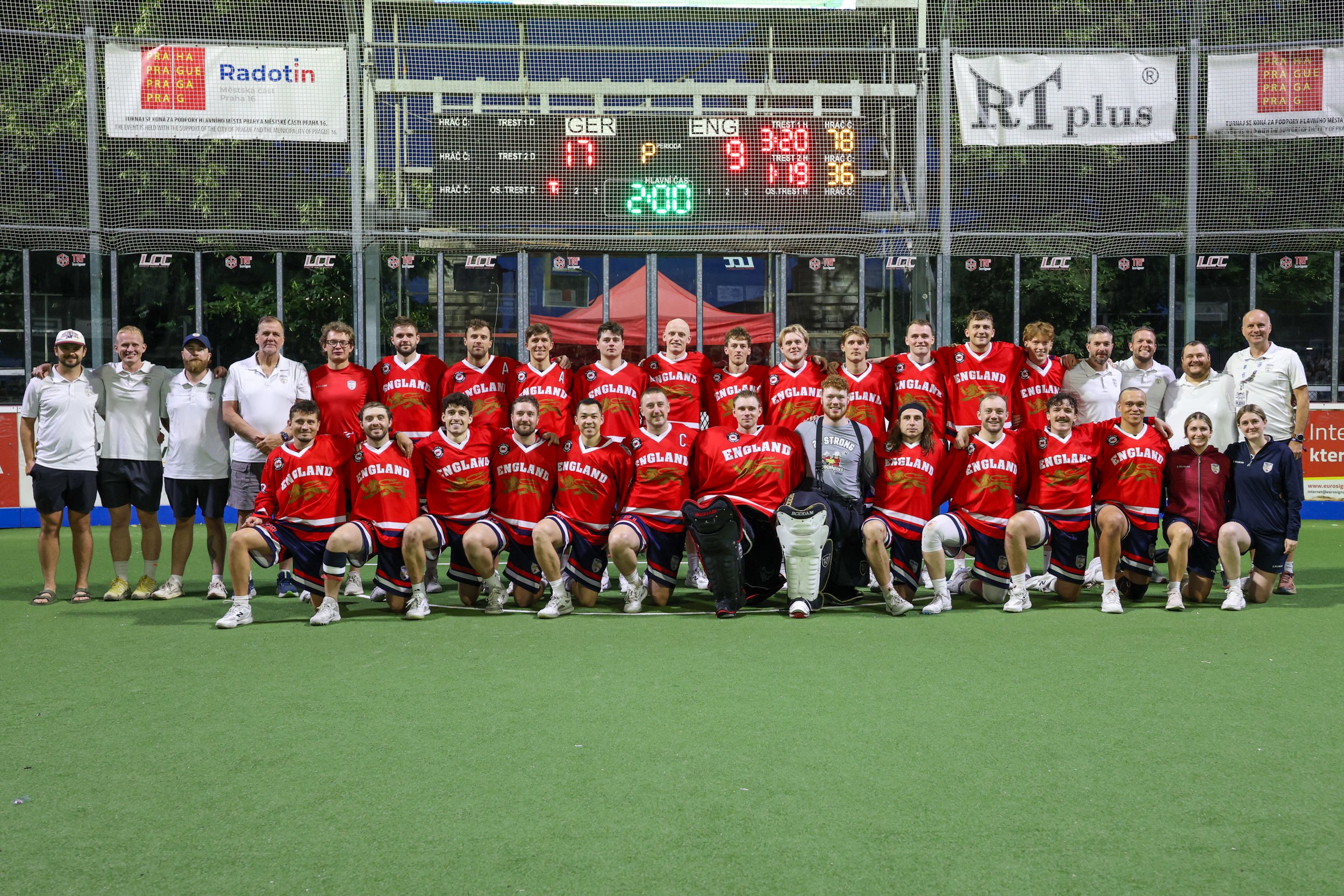 England Men's Team photo at the 2026 Euros