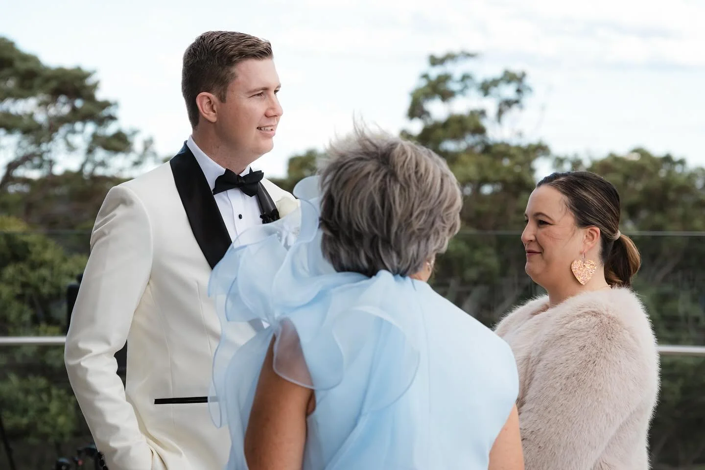 Ever since becoming a boy Mum I have a soft spot for Mothers of the Groom, because one day, that might be me. I always make it a priority to check in with them, see how they are feeling, get the low down, maybe a bit of goss. 

This was me with my cl