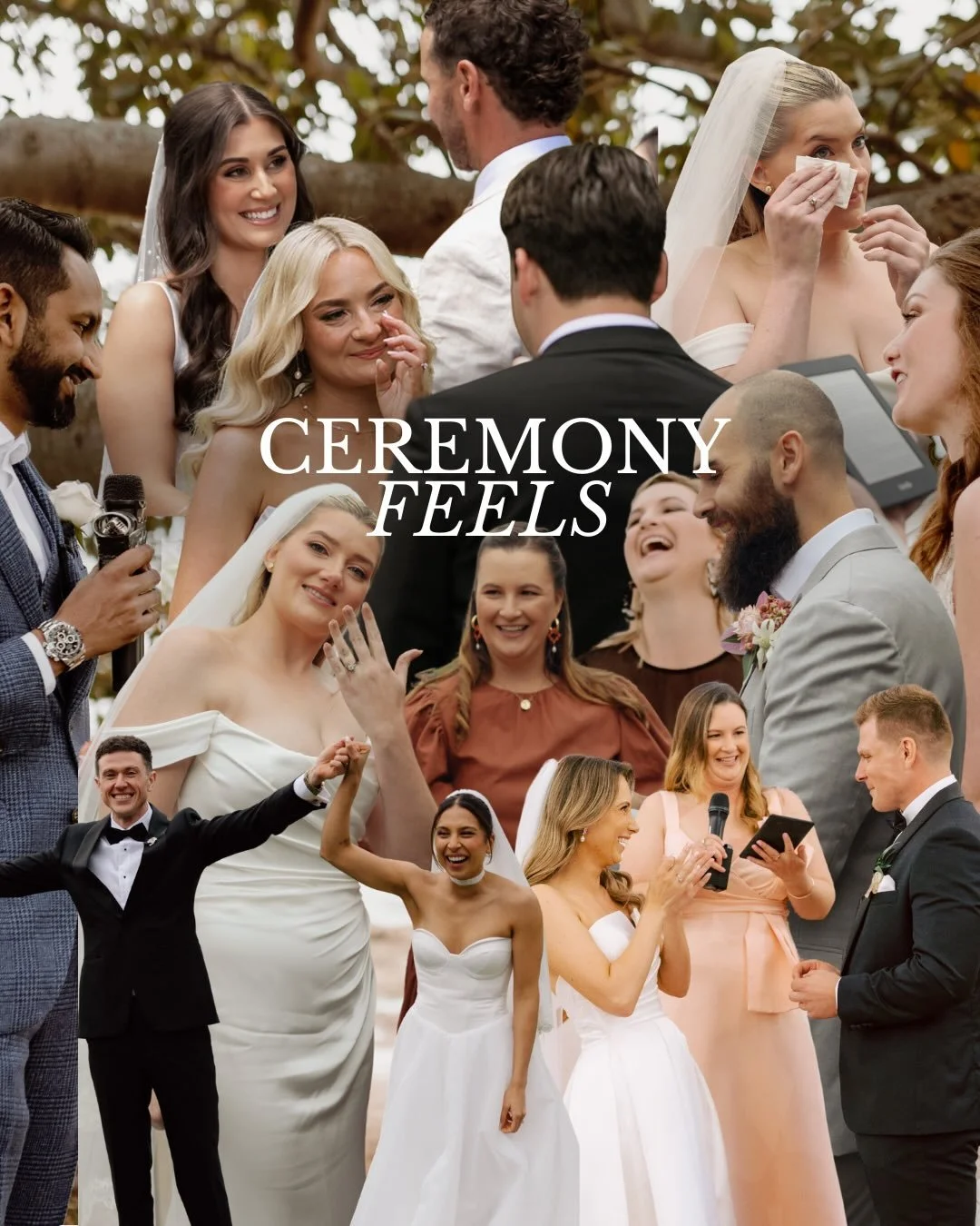 The gooie goodness, the emotional beats, the moments captured within your ceremony. This is what makes your ceremony memorable. Told in a way that is reflective of the couple you are. 

Romantic, relaxed and a touch of fun. This is the Married By Lea
