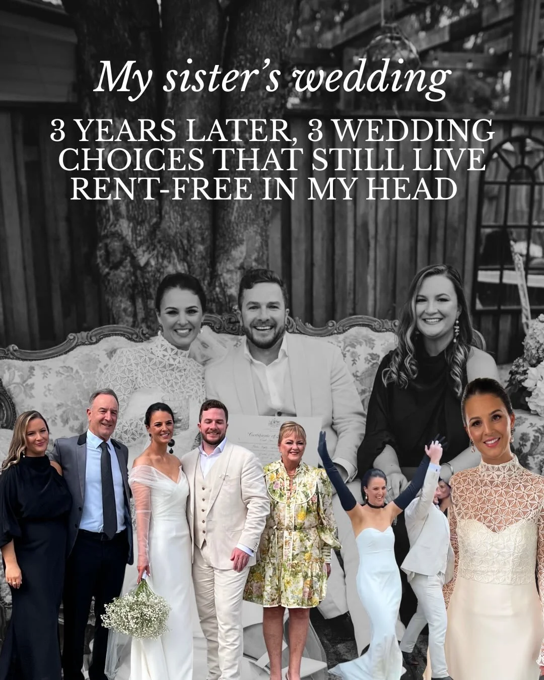 It&rsquo;s 3 years today since I went to the best wedding ever..... Ok, I know I am completely biased in my opinions about this wedding because it was my sisters but all bias aside....it actually was a very good wedding (for someone who goes to A LOT