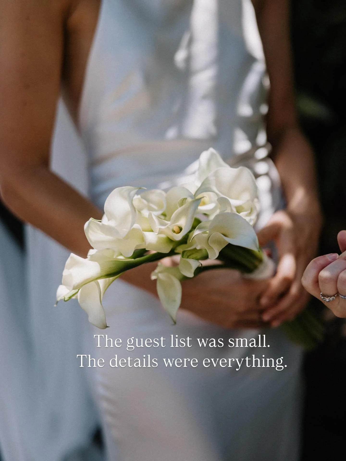 Thinking micro wedding means compromising on the experience?

Here&rsquo;s what happens when you keep the guest list small:

Your venue can be somewhere exceptional - like Chiswick in Woollahra, a restaurant that offers one of the most beautiful inti