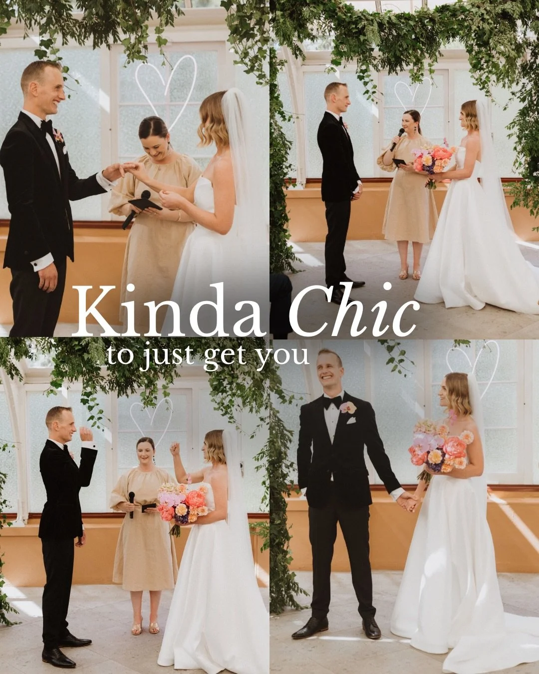 All very chic in my opinion 😘

Celebrant | Marriage Celebrant | MC | Sydney Celebrant | Sydney marriage celebrant |