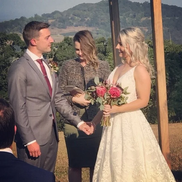 7 years ago, I flew to the Gold Coast to marry this beautiful couple. On the plane up, I met this stud muffin.

1 hour on the plane is all it took for a connection to form and then that was it&hellip;. He quickly became my wedding groupie. 

We were 