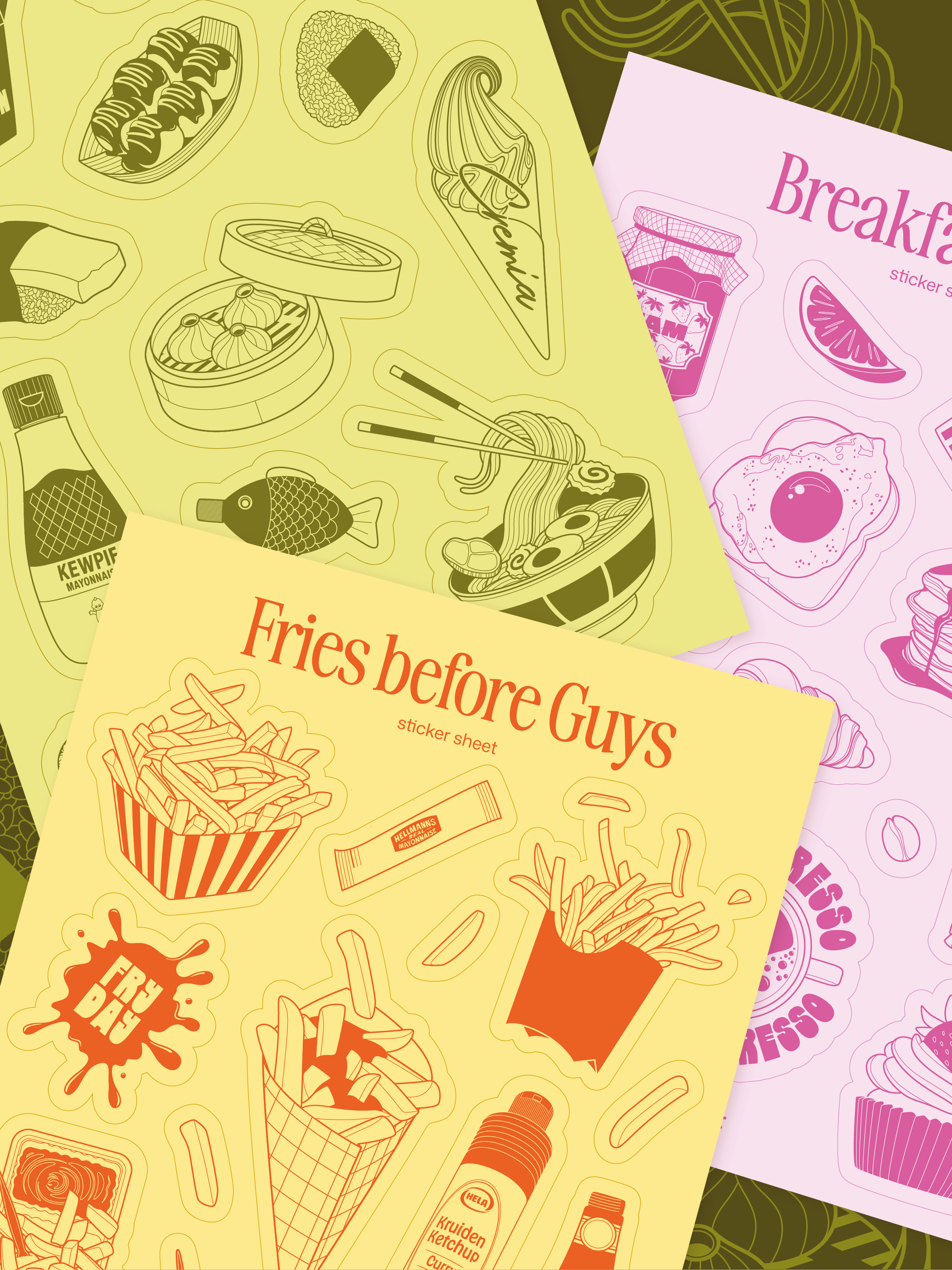 The sticker sheet bundle
