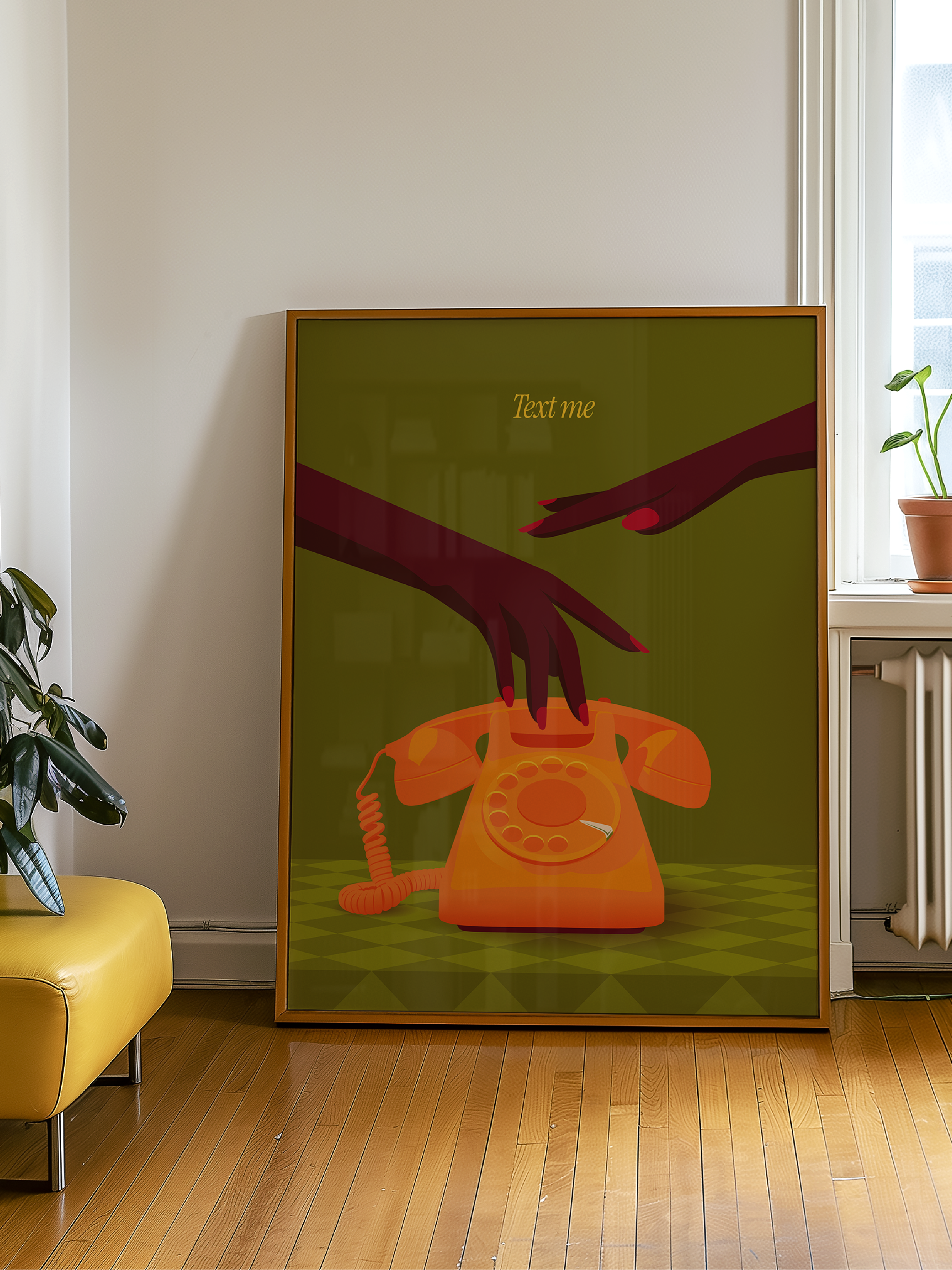 _Text me - Green - Productvisuals_Mockup 2.png