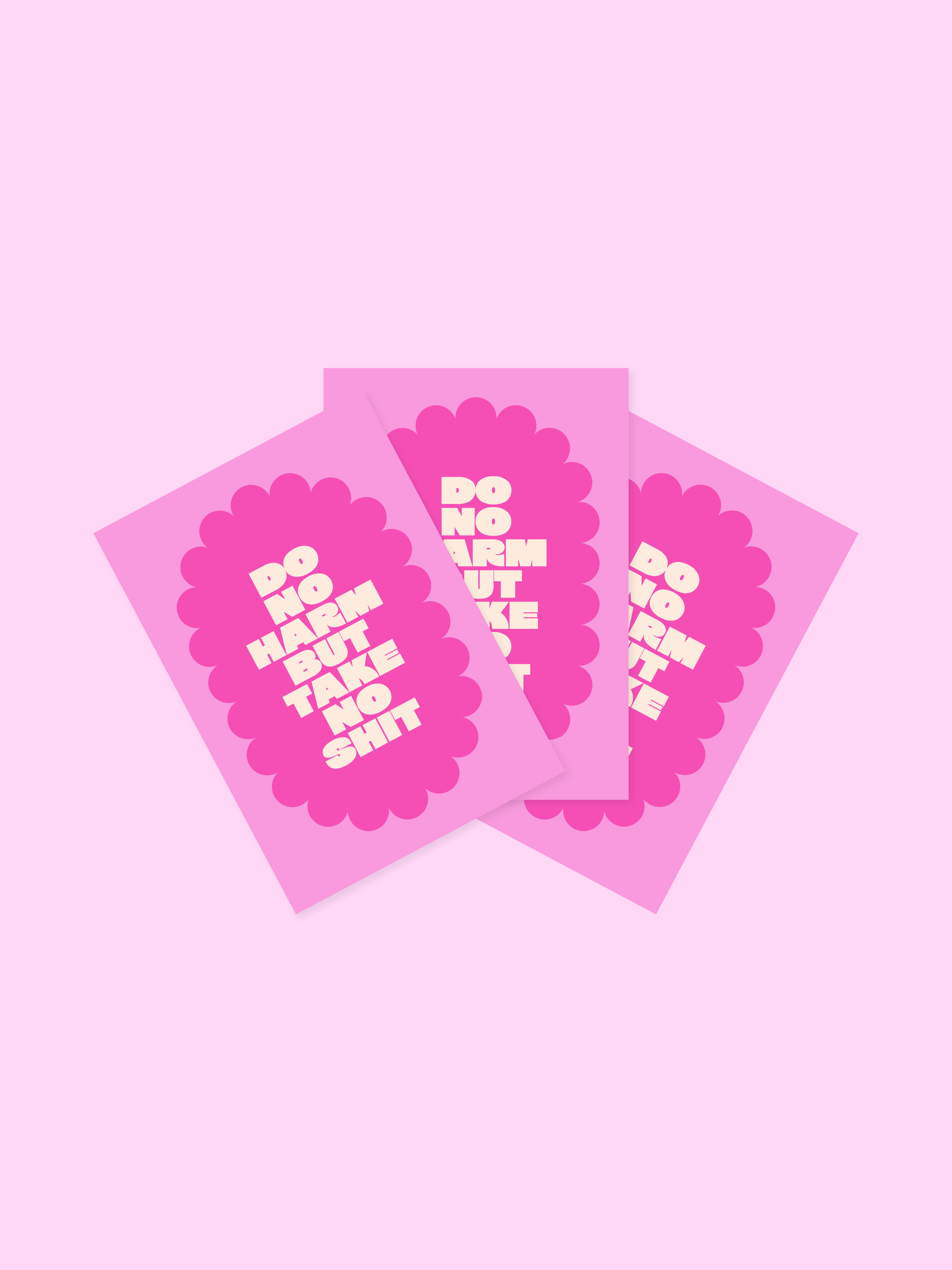 _Card - No harm - Pink - Productvisuals_Set of 3.png