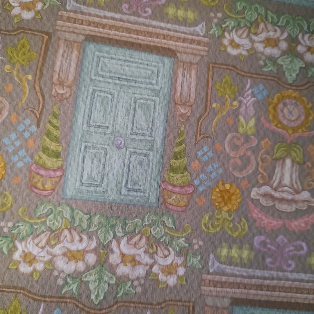 Angel Trumpets ⚜️🌸⚜️ 

#flower #artwork #Flora #plants #whimsical