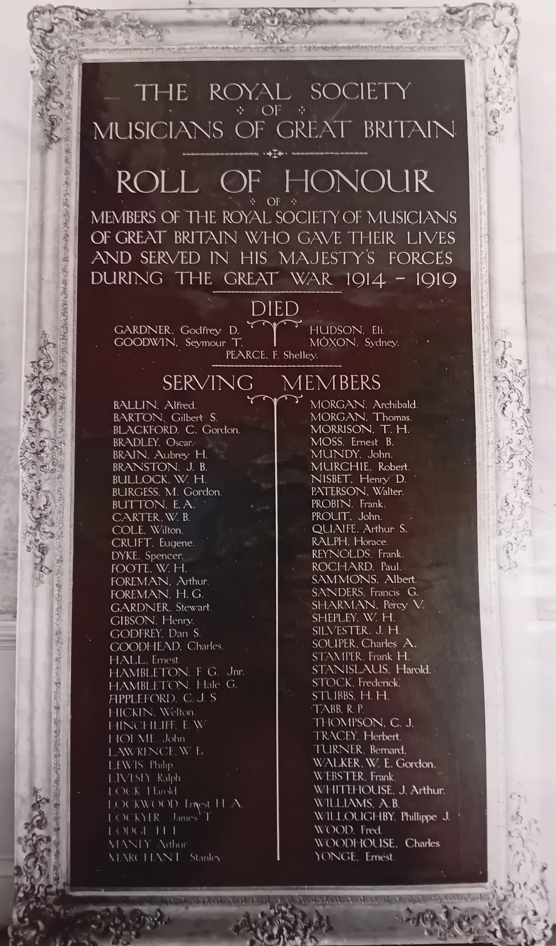 From the Archives: In Memoriam