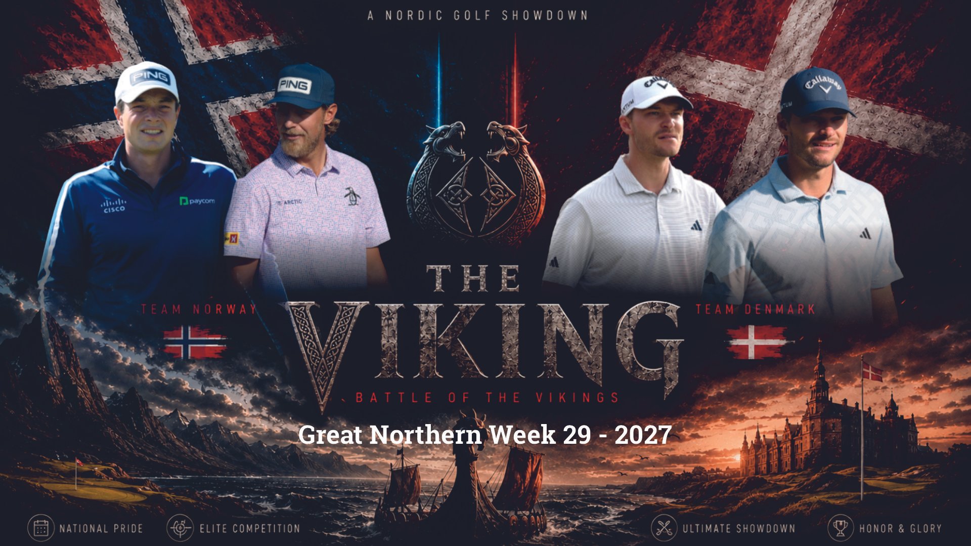 Great Northern blir første vertsbane for ny dansk-norsk golfmatch
