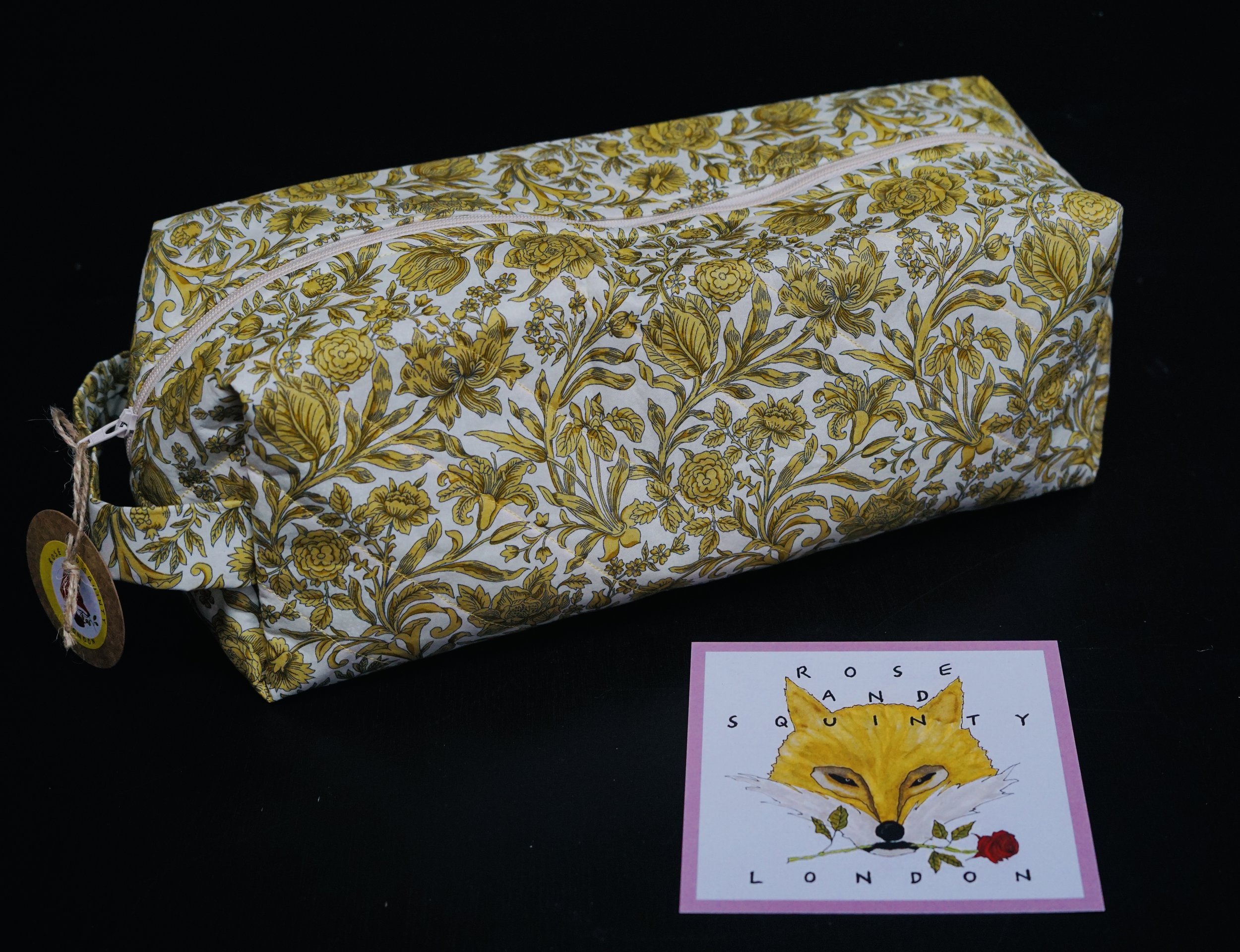 Rose & Squinty Liberty Print Hairtool Bag