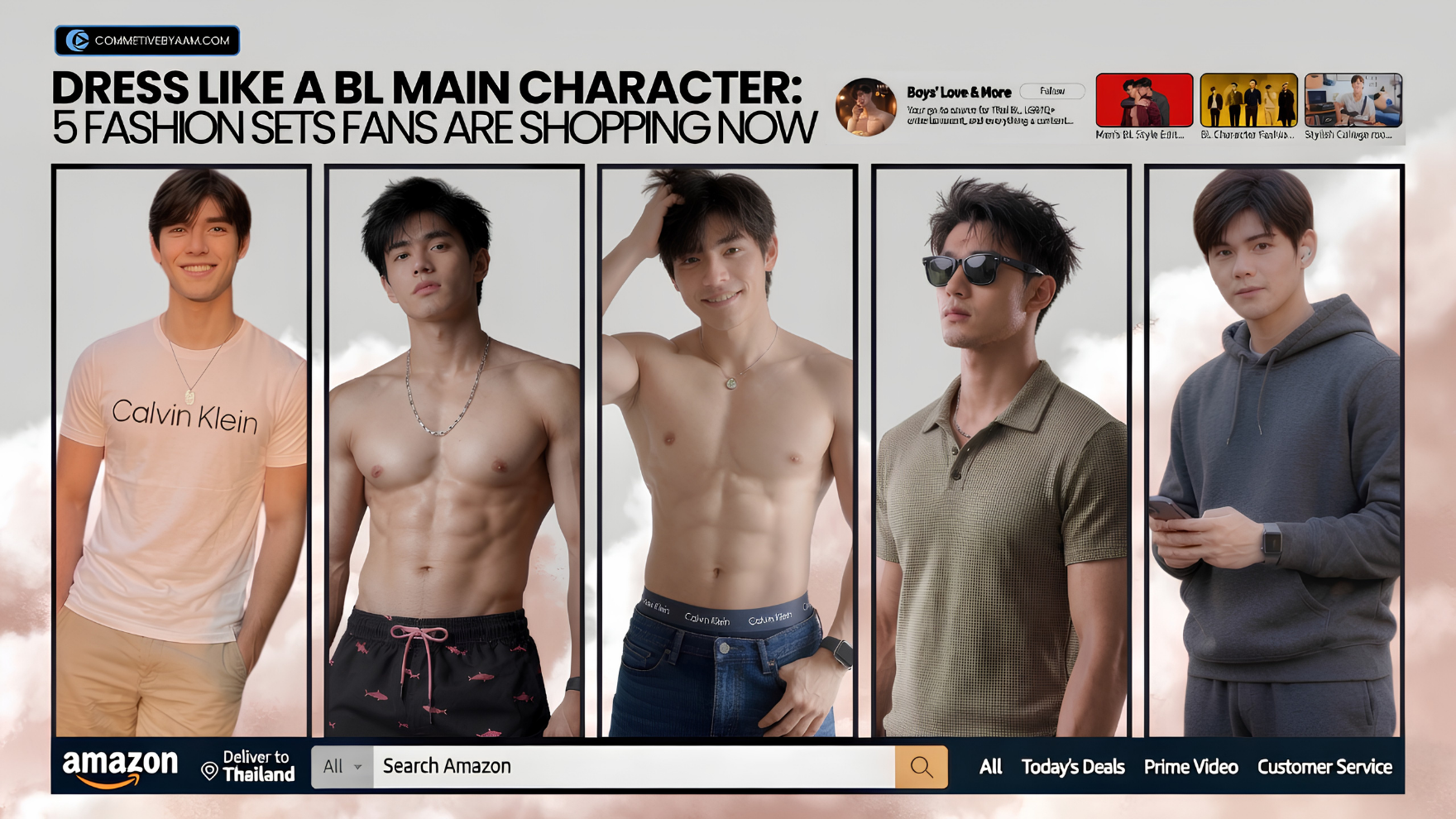 Dress Like a BL Hot Character: Top 5 Fashion Sets On Our Storefront.