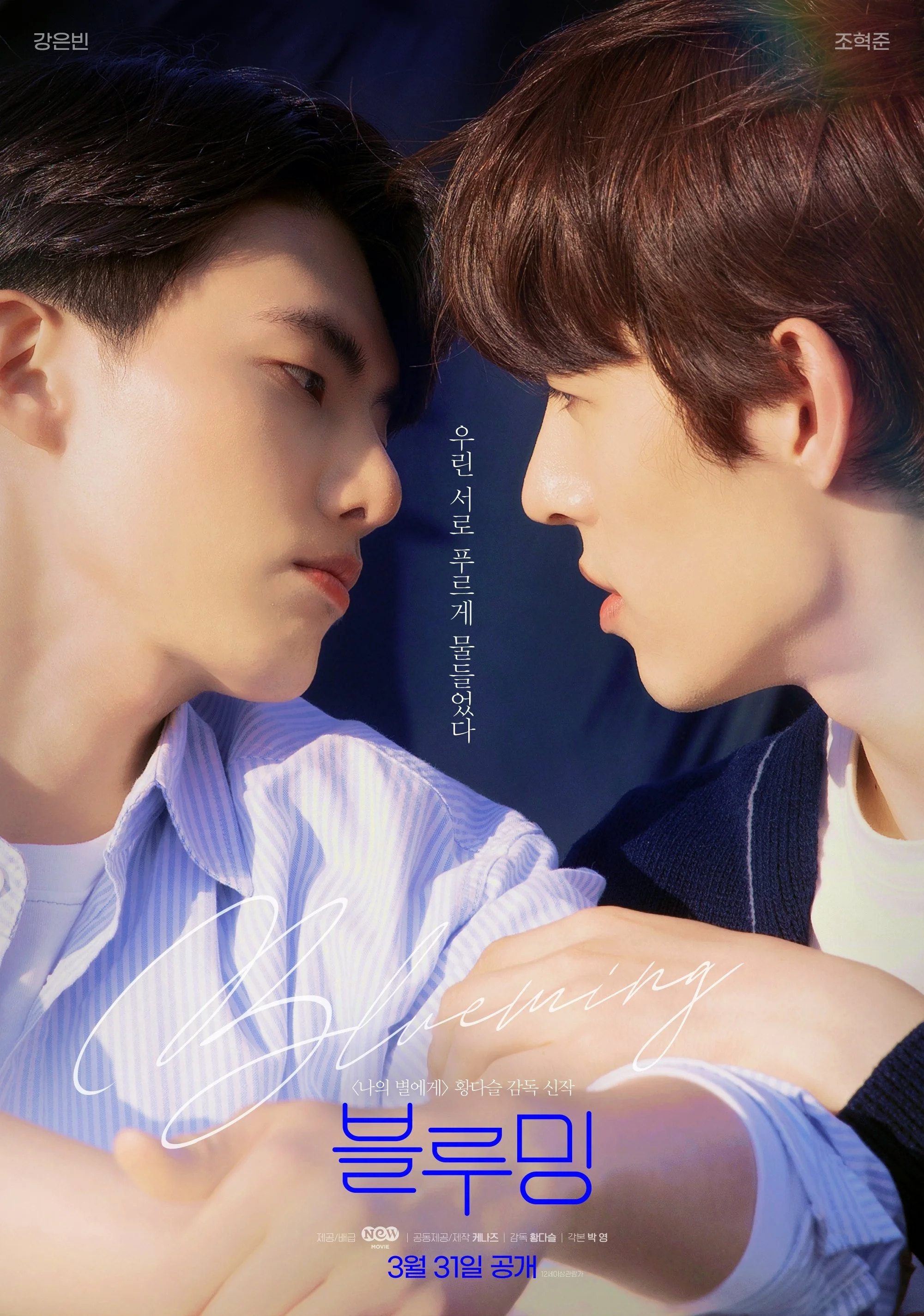 Blueming Korean BL series poster