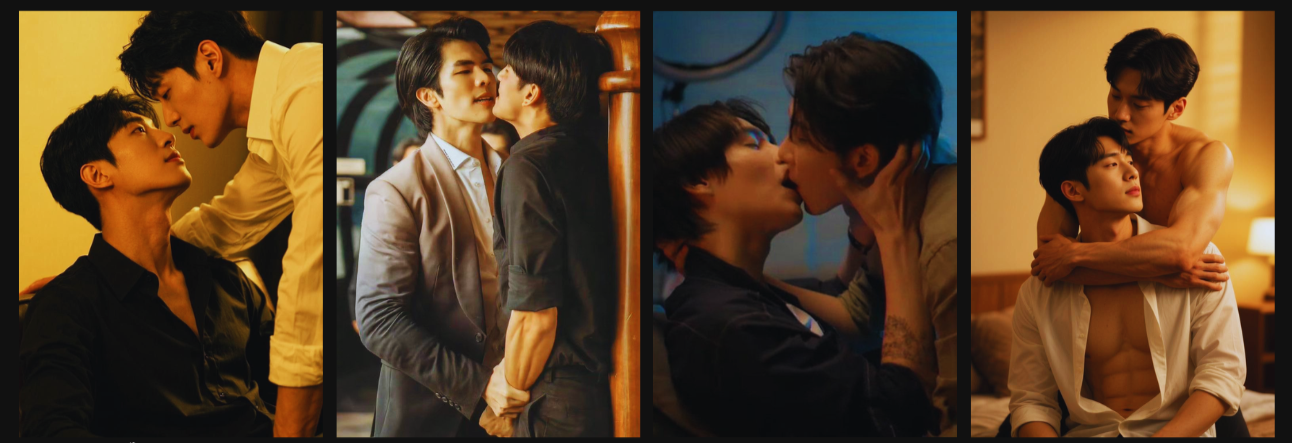 A clean promotional pin for a BL streaming search page that helps fans find where to watch BL series, Thai BL series, BL uncut version, and BL series with English subtitles.