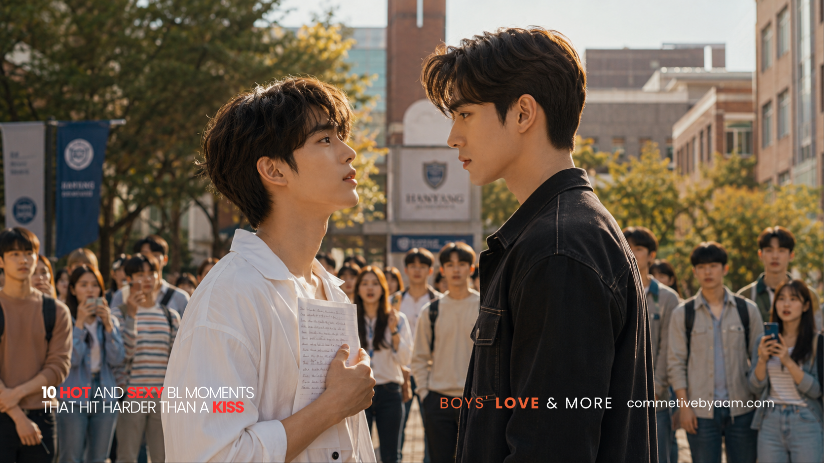 BL romance scenes about heartbreak and self worth.