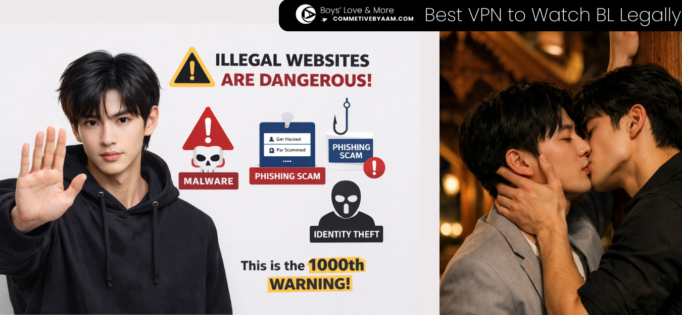 BL series blocked in region message on TV screen showing “Unavailable in your region” while trying to watch Boys Love series online