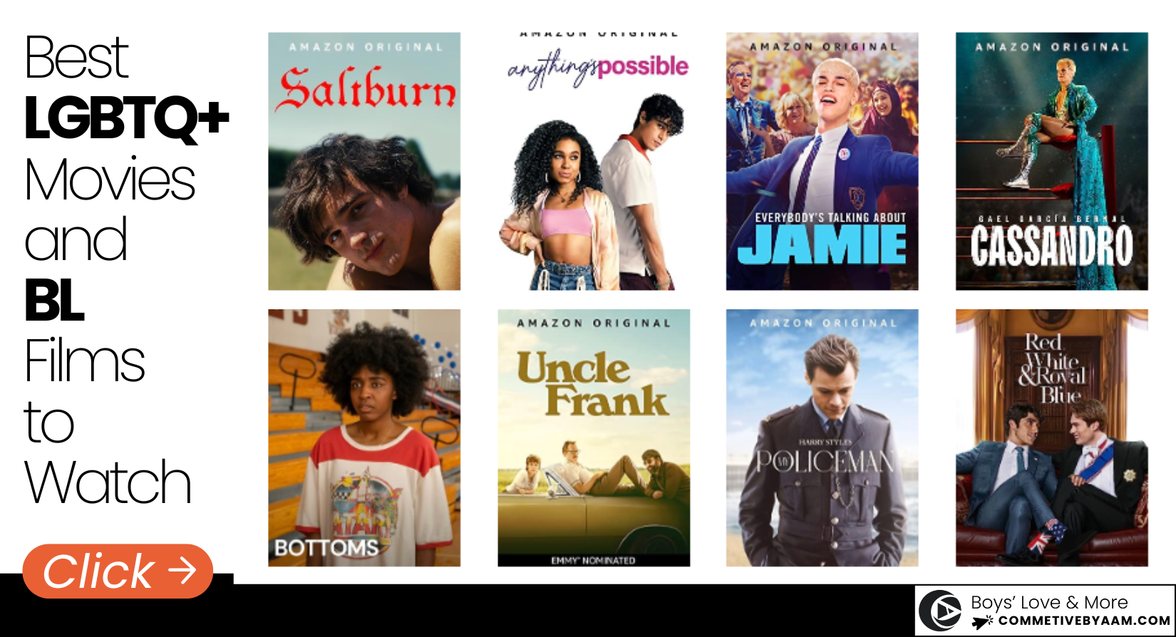 Best LGBTQ+ Movies and BL Films to Watch on Amazon Prime