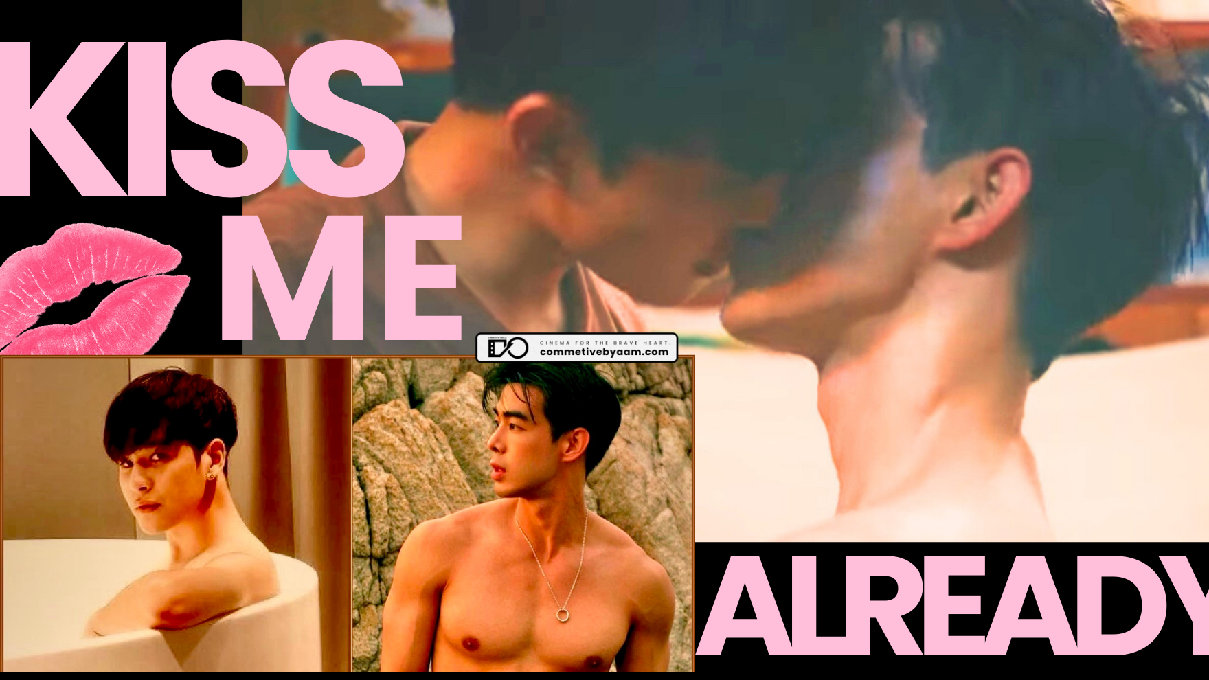 Watch The (almost) Kiss Moment With Golf &amp; Art | BL Couple from Till the World Ends…