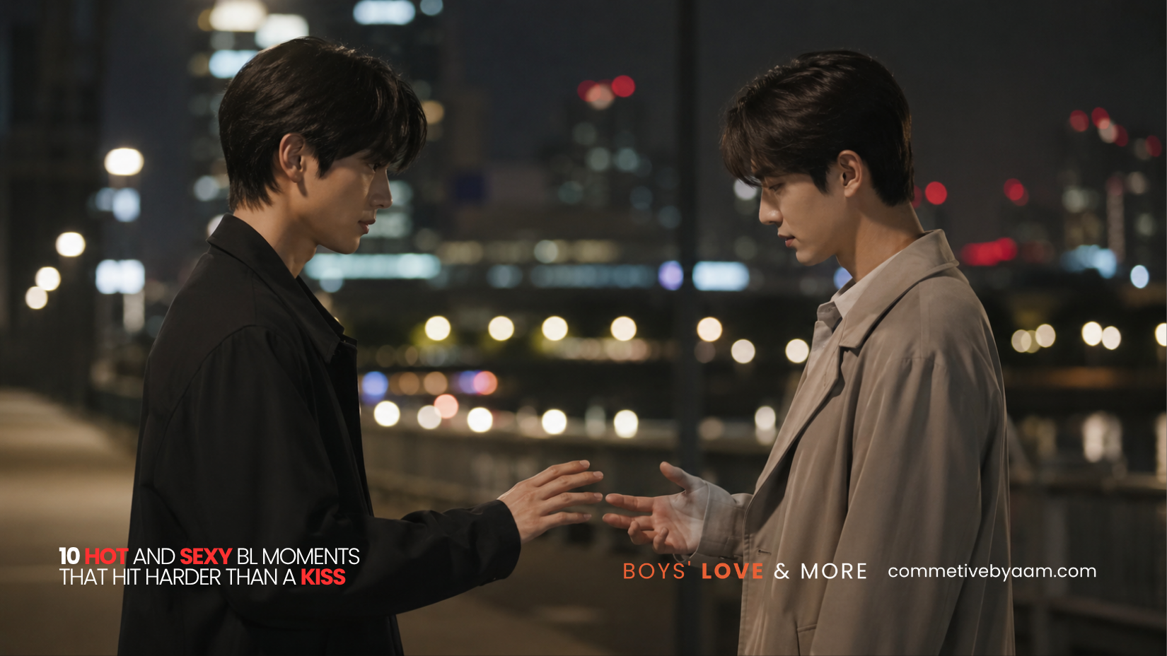 hot and sexy BL moments built on emotional tension