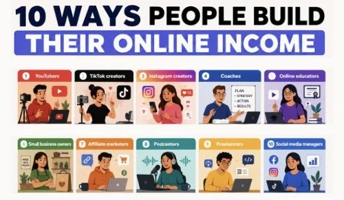 10 Ways to Build Online Income in 2026: Beginner-Friendly Guide