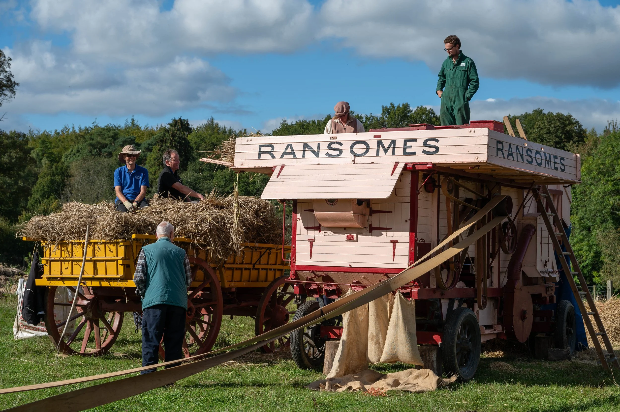 Ransome’s Thrashing Machine