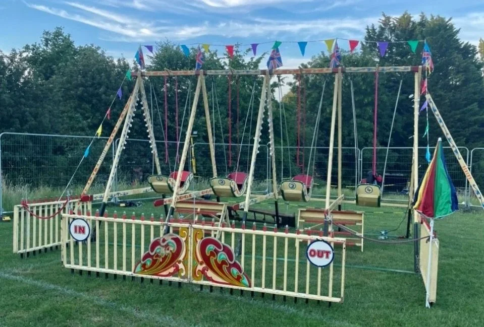 Victorian swing boats