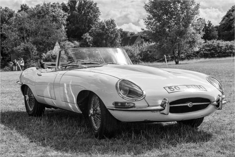 One Old Jaguar Car