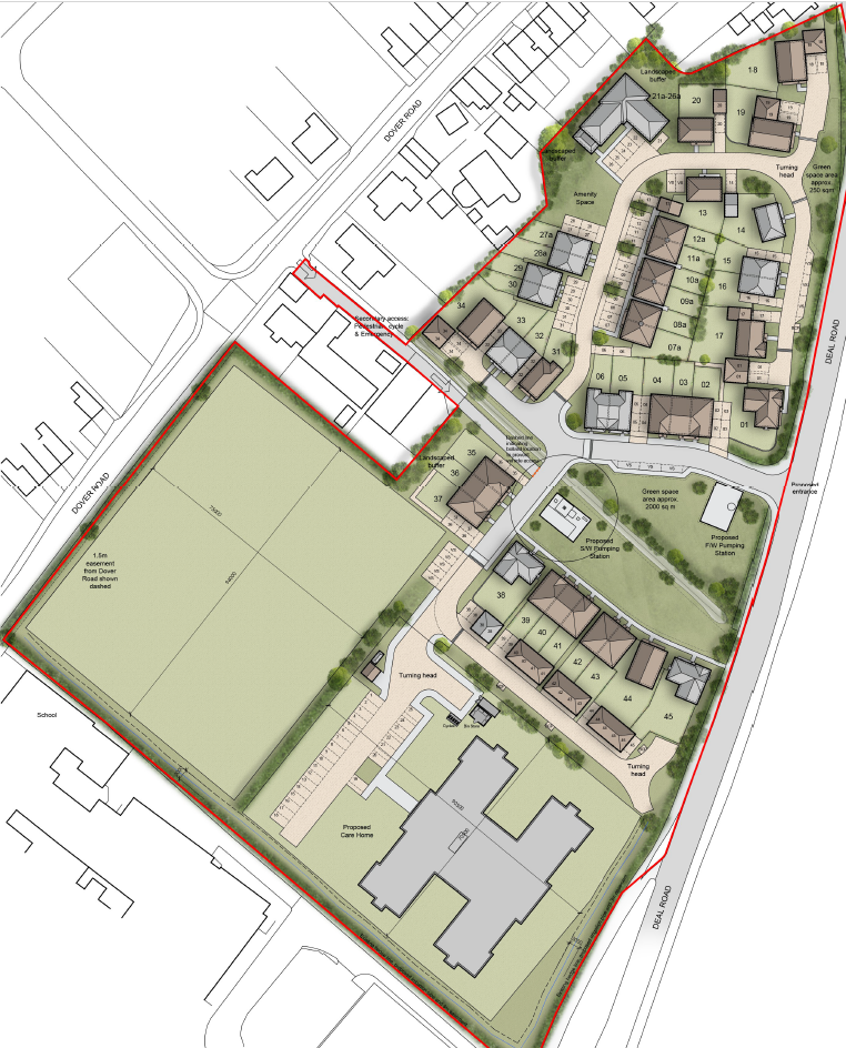 ALLOCATED SITE IN SANDWICH CROSSES THE FINISH LINE 