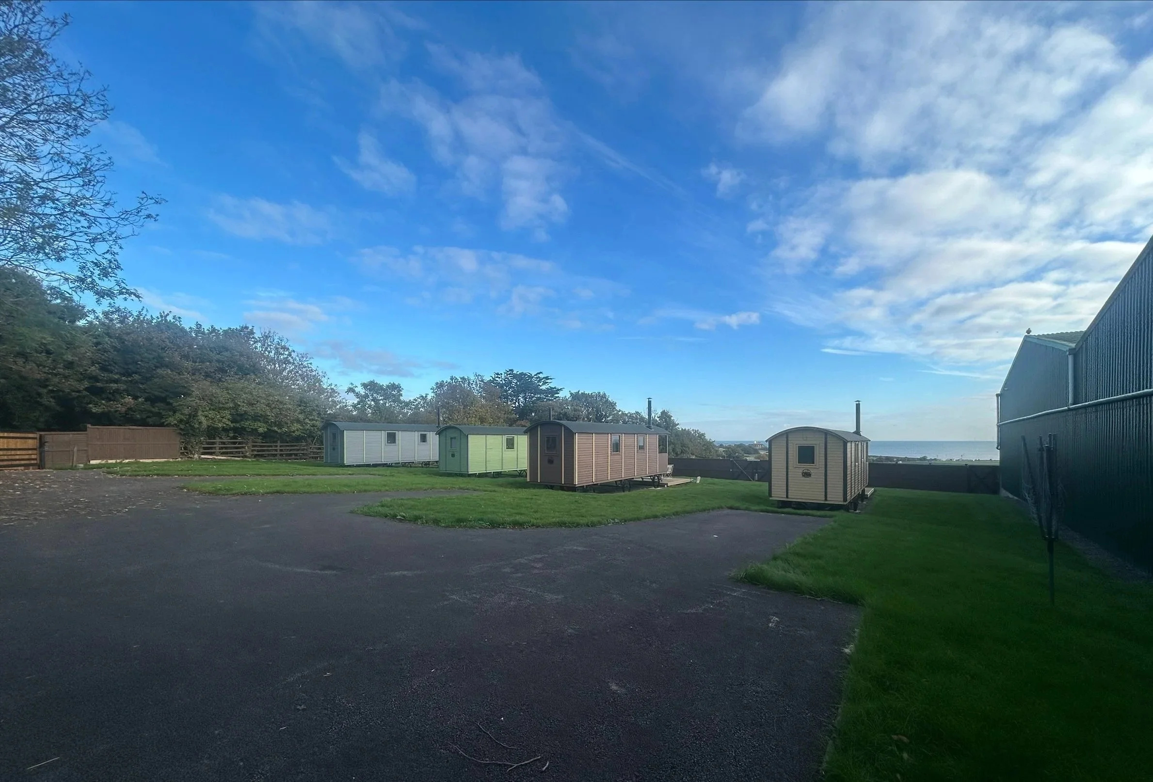 Seas the Day: Shepherd’s Huts Get Green Light for Bay-View Holiday Stays