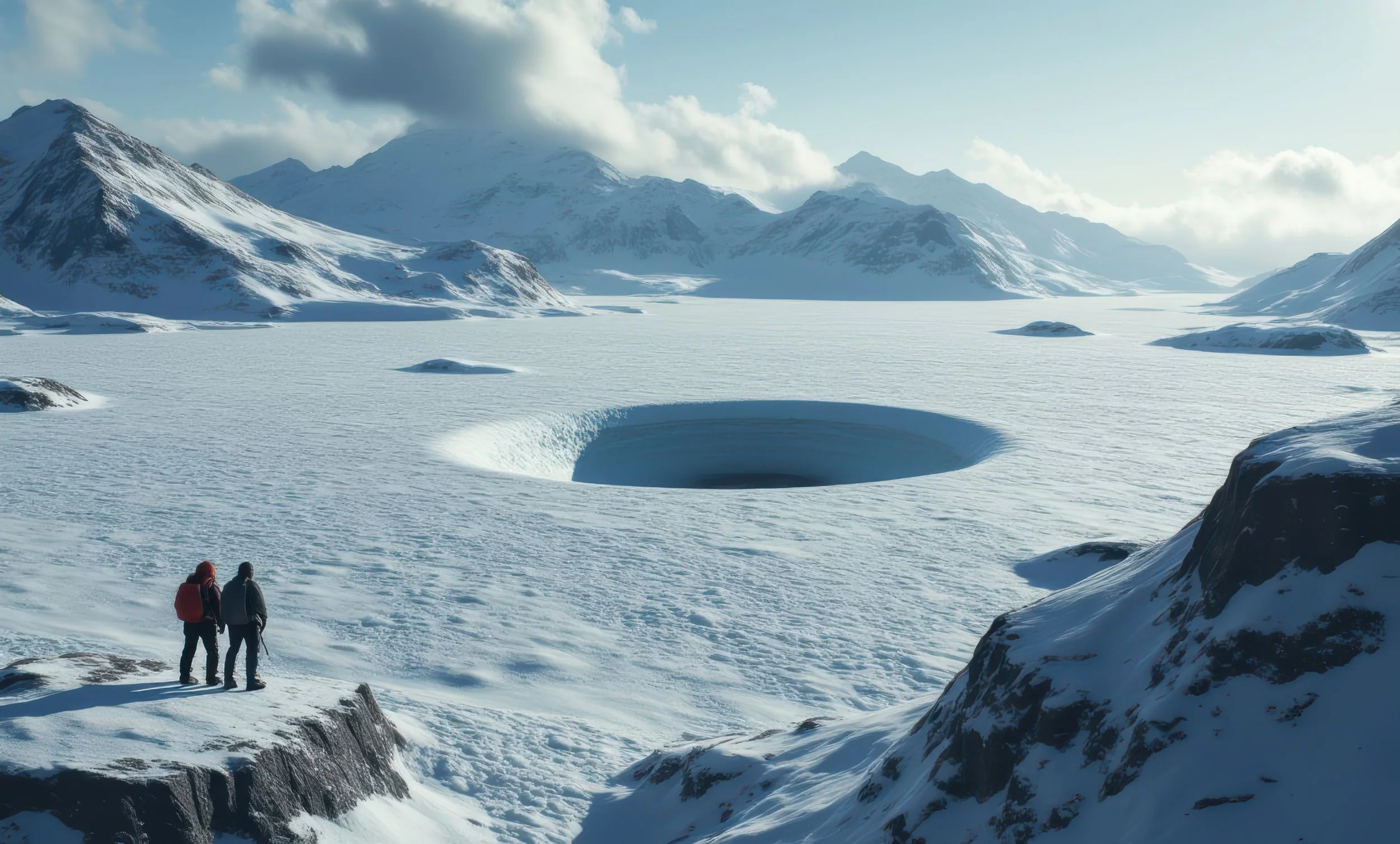 'HOLLOW EARTH' &amp; 'HOLES AT THE POLES' - PARANORMAL - -by S.N.Strutt VIDEO 1